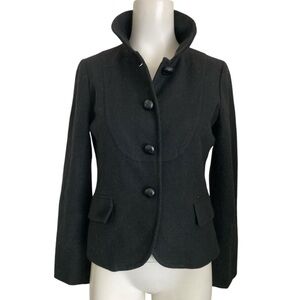 J crew Herringbone Wool Bella Blazer Jacket Sz 4